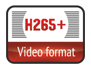 Поддержка формата сжатия H.265+